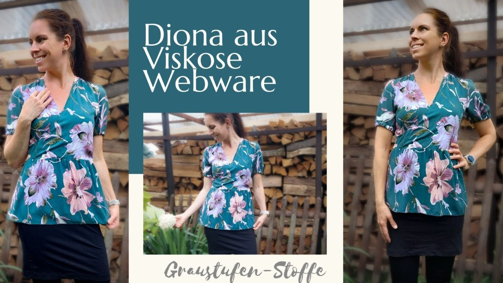 Schnittmuster Bluse  „Diona"  als Ebook